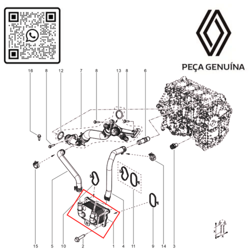 440604876R  PASTILHA DE FREIO TRAS. KANGOO ELETRICA 440604876R RN 04876 -5-